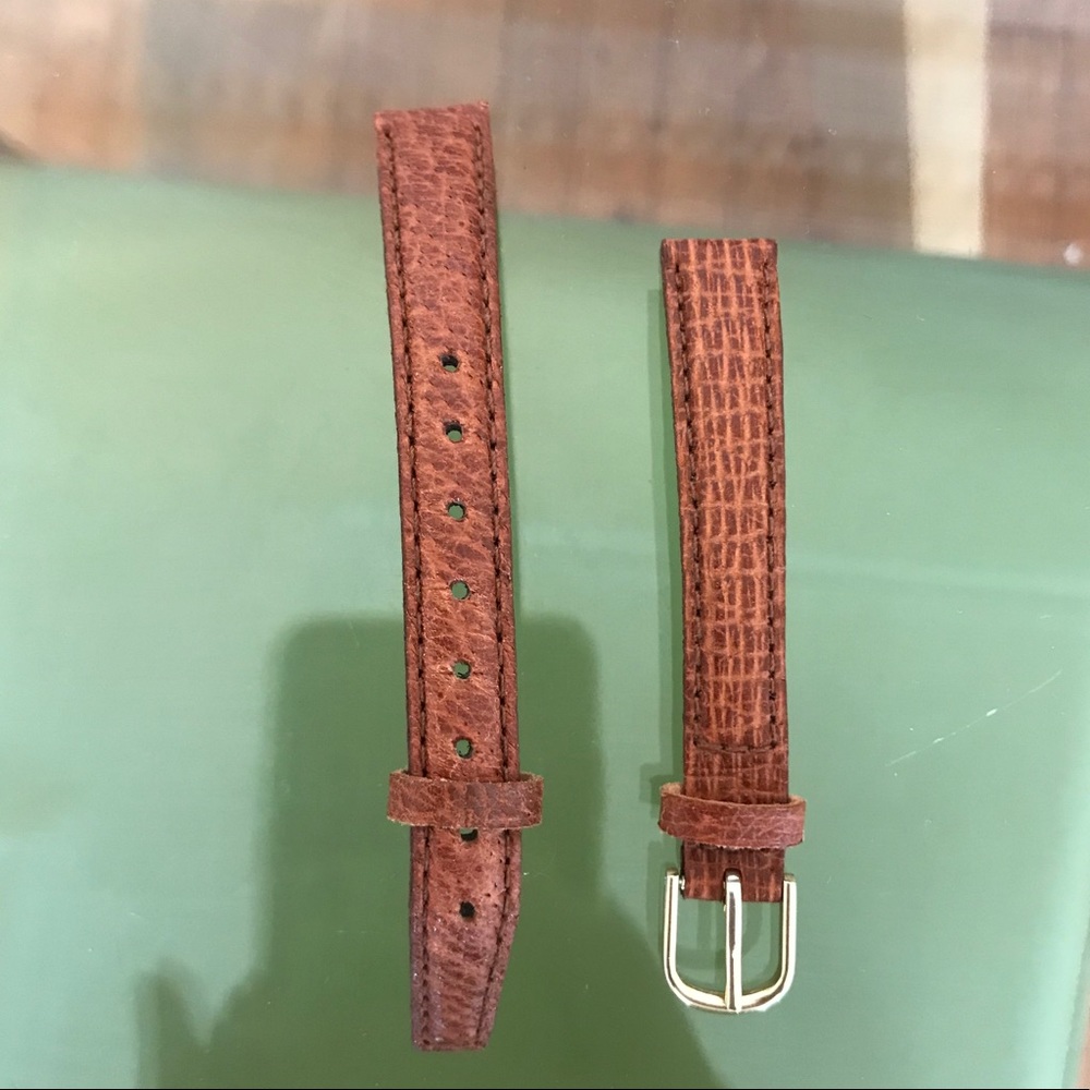 Dainty Leather Watch Strap